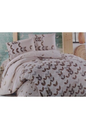 Ranforce Battal Boy Çift Kişilik Nevresim Takımı Sonbahar Model 53552 - EDA HOME