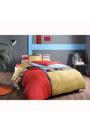 Ranforce Dexter Double Duvet Cover Set 8696048634615 - Taç