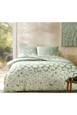 Ranforce Double Duvet Cover Set April Without Elastic 200 Cm X 220 Cm 93953 - Taç
