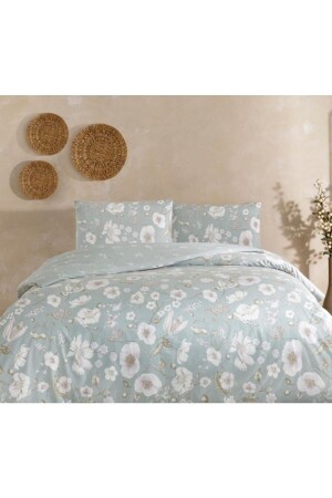 Ranforce Double Duvet Cover Set Carla Without Elastic 200 Cm X 220 Cm 93980 - Taç