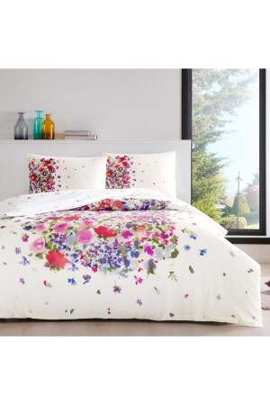 Ranforce Double Duvet Cover Set Holmes Elasticless 200 Cm X 220 Cm 93979 - Taç