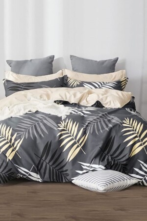 Ranforce Double Duvet Cover Set Leaf yellow - Always