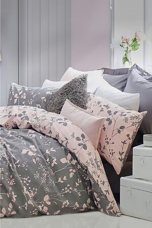 Ranforce Double Duvet Cover Set Perra AWCT-149 - Always