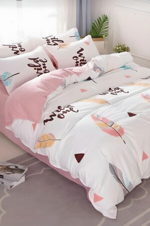 Ranforce Double Sided Double Duvet Cover Set AWCT-0373 - Always