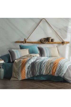 Ranforce Duko V1 Orange O. k Duvet Cover Set DUKOV1 - Clasy