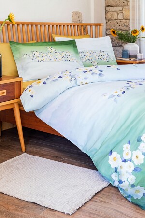 Ranforce Duvet Cover Set Double Daffodil ST21415 - Özdilek