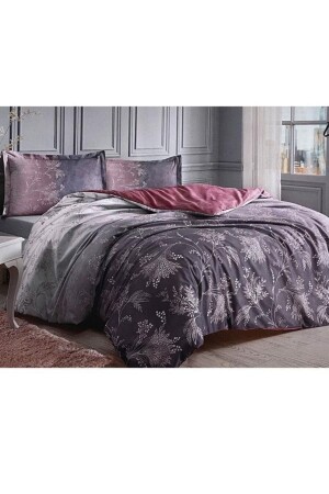 Ranforce Duvet Cover Set Single Ditsy Purple ST23286 - Özdilek