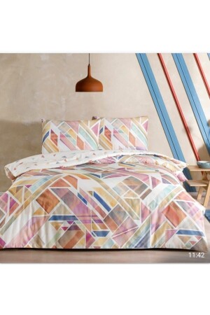 Ranforce Genç Modası Tek Kişilik Nevresim Takımı Fresh Lastikli 160 Cm X 220 Cm 93956 - Taç