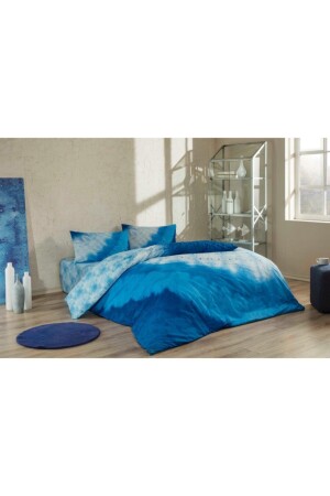 Ranforce Horizon Single Duvet Cover Set with Antibacterial Fabric - D2r 1977-01 - Taç