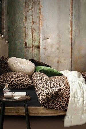 Ranforce Leopard Double Duvet Cover Set AWCT-0208 - Always