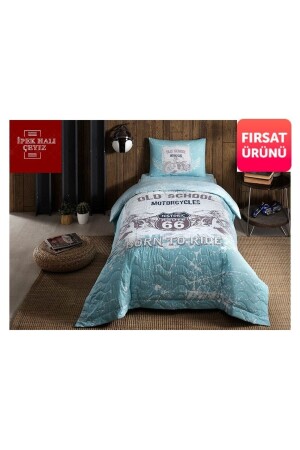 Ranforce Route Complete Single Set Quilted -60218965-582d6 - Taç