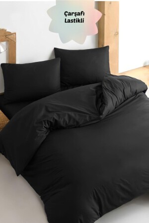 Ranforce Sheet Elastic Doppelbett-Bettbezug-Set AWCT-064 - Always