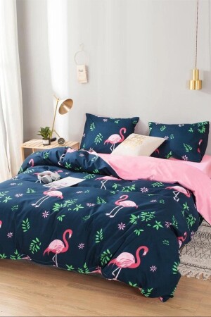 Ranforce Single Double Sided Duvet Cover Set AWCT-0227 - Always