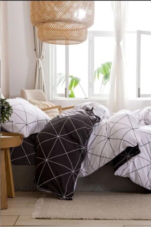 Ranforce Single Double Sided Duvet Cover Set AWCT-205 - Always