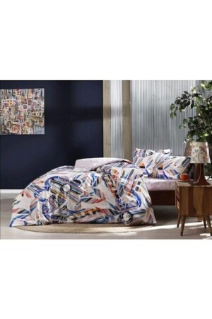 Ranforce Single Duvet Cover Set Joyful Pink 8696048631881 - Taç