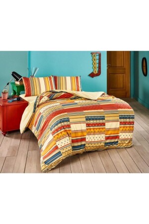 Ranforce Single Duvet Cover Set Young Fashion Martin Red 8682475040860 - Taç