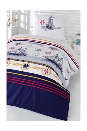 Ranforce Young Duvet Cover Set Sailing 8696048410752 - Kristal