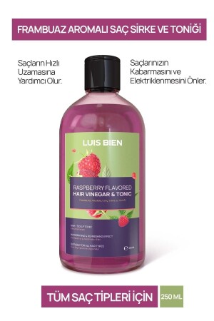 Raspberry Vinegar and Hair Tonic 250 ML - Luis Bien