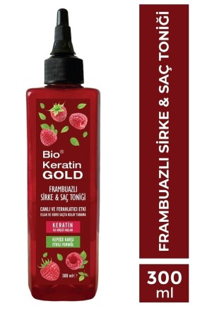 Raspberry Vinegar and Hair Tonic 300 ml - Bio Keratin Gold