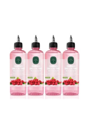 Raspberry Vinegar Hair Tonic 500ml Set of 4 8526 - Eyüp Sabri Tuncer