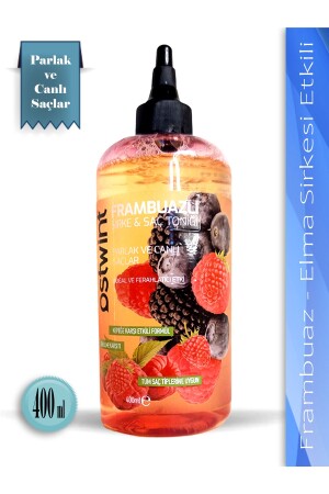 Raspberry & Vinegar Hair Tonic Shiny Vibrant Hair - Ostwint