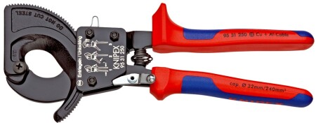Ratchet cable cutter 250mm KNIPEX 9531 - Knipex