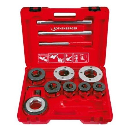 Ratchet tap set ROTHENBERGER Super Cut 3/8