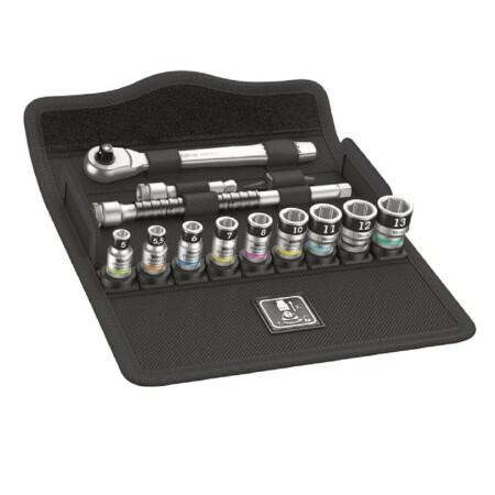 Ratchet with sockets WERA 8100 SA 12 HF Zyklop - Wera