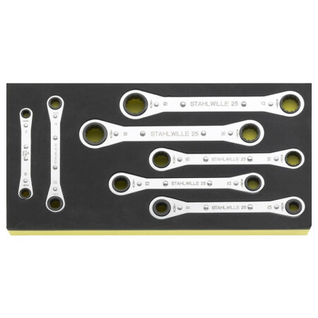 Ratchet wrench set STAHLWILLE TCS 25/7, 7 pcs. - Stahlwille