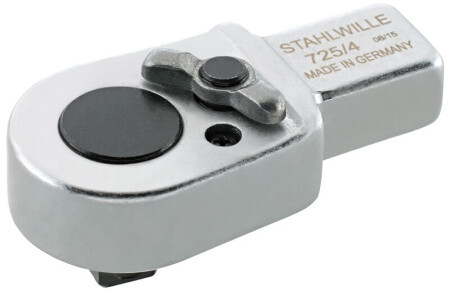 Ratsche für Drehmomentschlüssel STAHLWILLE 725/4 1/4