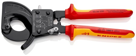 Ratschen-Kabelschneider 250 mm KNIPEX 9536 - Knipex
