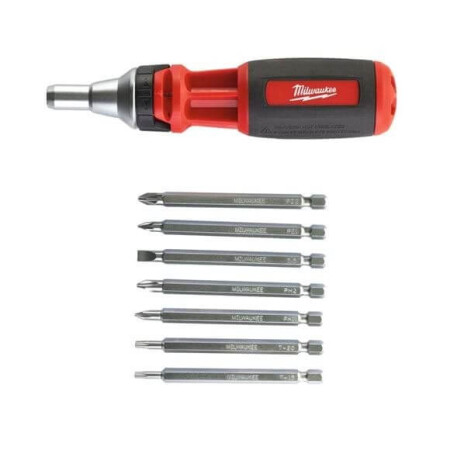 Ratschenschraubendreher mit Bits MILWAUKEE - Milwaukee Accessories