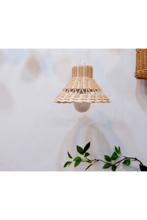 Rattan Bamboo Wicker Chandelier Rattanbahah - DEKORATTAN
