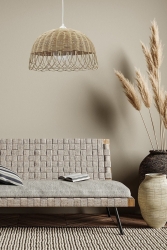 Rattan Bambu Hasır Avize cgghjjskgbfv - MAJESTE TASARIM