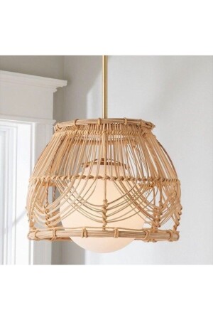 Rattan-wicker Chandelier Special Production (with holder included) AVZ48733 - AFRALYAHOME