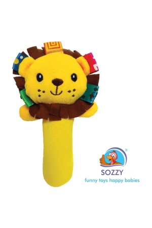 Rattle Lion Szy158 - Squeeze Toy - Sozzy Toys