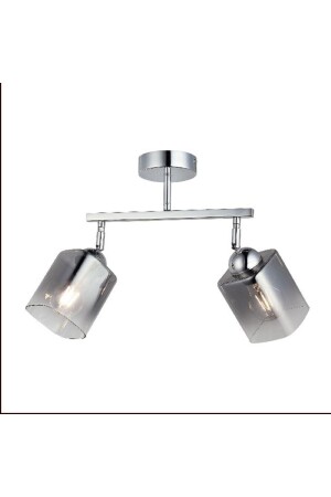 Rayo 2-Piece Chrome Plafonier 2xe27 HT467 - LUCEA