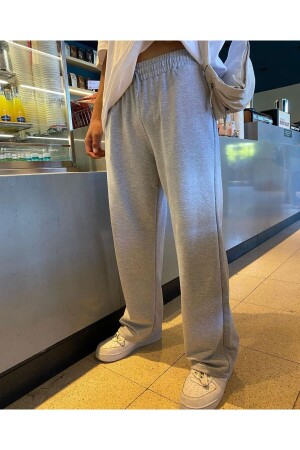 RE7EDİ Unisex baggy şeritli iki iplik oversize eşofman pantolon - Genel Markalar