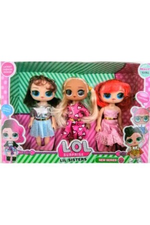 Real Hair Lol Hair Goals 3 Pack Doll New Series - Genel Markalar