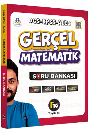 Real Mathematics DGS KPSS ALES Question Bank - F10 Yayınları