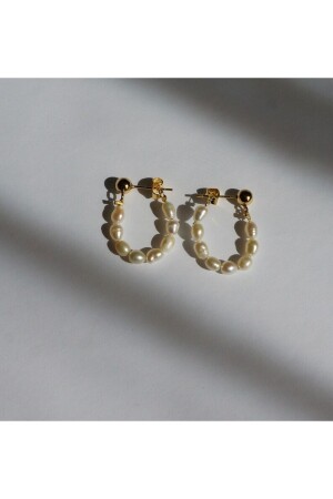 Real Pearl Earring Real93736 - MİRSTAR