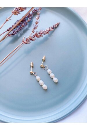 Real Pearl Elegant Earring Tap63893 - MİRSTAR