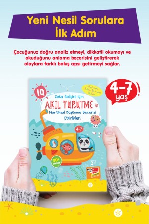 Reasoning and Logical Thinking Skills Activities - Dikkat Atölyesi Yayınları