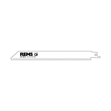 Reciprocating saw blades for cast iron REMS 200mm, 5pcs. - Rems