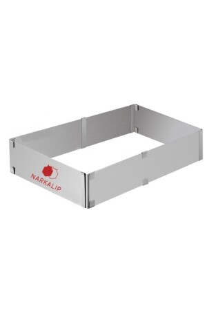 Rectangular Adjustable Cake Mold Model No-001 - Nar kalıp