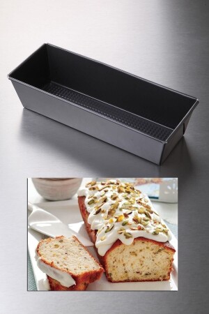 Rectangular Cake Mold Baton Cake Mold - Kırmızı Beyaz Home
