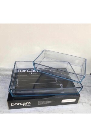 Rectangular Premium 2-Piece Pyrex Set (LARGE-SMALL) 075oa 59324-59334 - Paşabahçe