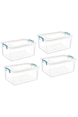 Rectangular Storage (15 Lt) 4 Pieces 694 - ÇANKAYA PLASTİK