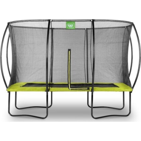Rectangular trampoline Exit Silhouette 244x366cm - Green - Exit
