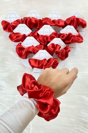 Red Gift Buckle - Henna Night Bridesmaid Bride Bachelorette Party Engagement Wedding Circumcision - 10 Pcs - Zeymerade